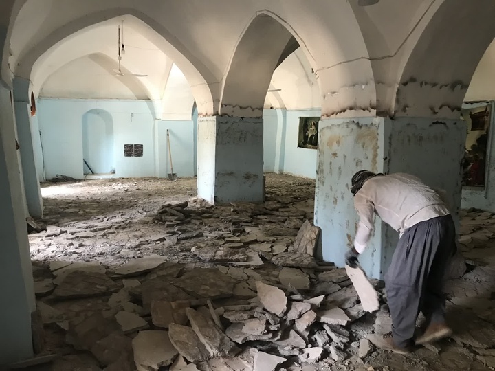 آغاز عملیات مرمتی آرامگاه شیخ ابوسعید ابوالخیر در مه ولات