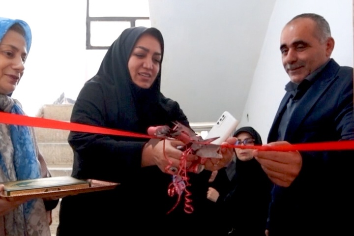 افتتاح یک کارگاه صنایع‌دستی در شهرستان نوشهر