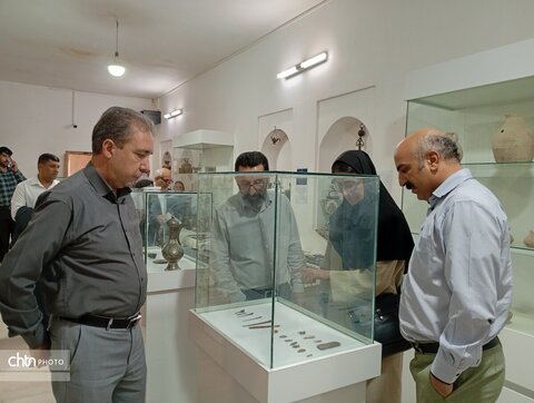 بازدید اعضای هیات علمی پژوهشگاه میراث فرهنگی از بهاباد