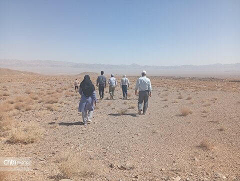 بازدید اعضای هیات علمی پژوهشگاه میراث فرهنگی از بهاباد