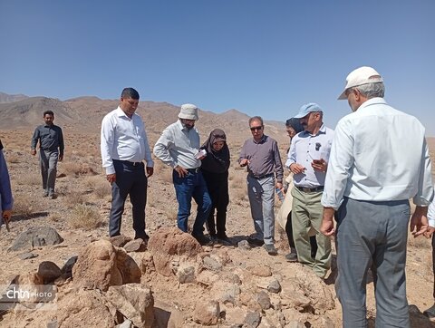 بازدید اعضای هیات علمی پژوهشگاه میراث فرهنگی از بهاباد