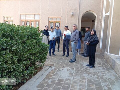 بازدید اعضای هیات علمی پژوهشگاه میراث فرهنگی از بهاباد