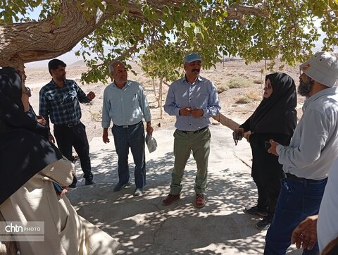 بازدید اعضای هیات علمی پژوهشگاه میراث فرهنگی از بهاباد