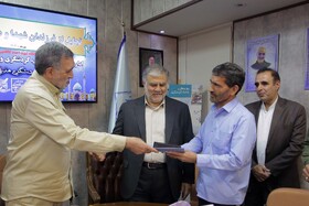 با حضور مشاور وزیر میراث‌فرهنگی از کارمندان ایثارگر و فرزندان شهید میراث‌فرهنگی قم تجلیل شد