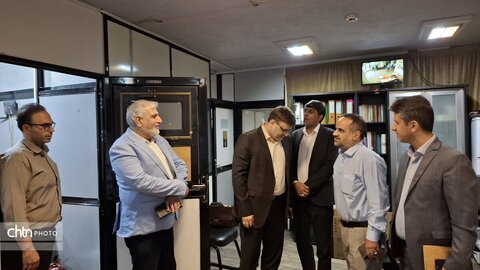 بازدید مدیرکل بودجه از ساختمان اداره کل میراث فرهنگی تهران