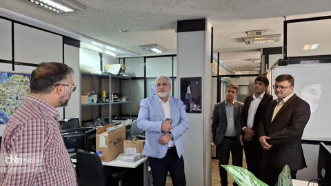 بازدید مدیرکل بودجه از ساختمان اداره کل میراث فرهنگی تهران