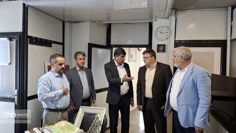 بازدید مدیرکل بودجه از ساختمان اداره کل میراث فرهنگی تهران