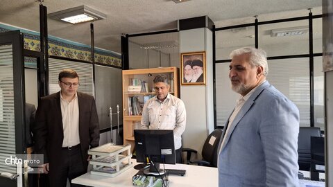 بازدید مدیرکل بودجه از ساختمان اداره کل میراث فرهنگی تهران