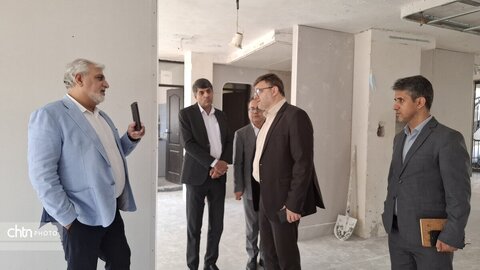 بازدید مدیرکل بودجه از ساختمان اداره کل میراث فرهنگی تهران