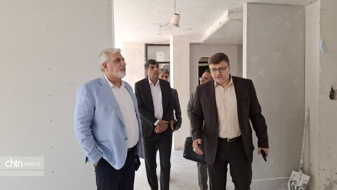 بازدید مدیرکل بودجه از ساختمان اداره کل میراث فرهنگی تهران