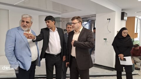 بازدید مدیرکل بودجه از ساختمان اداره کل میراث فرهنگی تهران