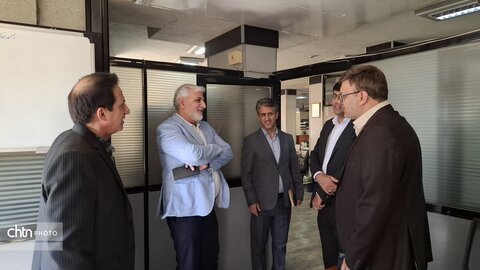 بازدید مدیرکل بودجه از ساختمان اداره کل میراث فرهنگی تهران