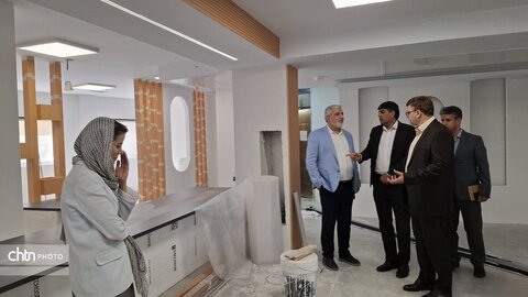 بازدید مدیرکل بودجه از ساختمان اداره کل میراث فرهنگی تهران