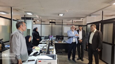 بازدید مدیرکل بودجه از ساختمان اداره کل میراث فرهنگی تهران