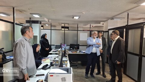 بازدید مدیرکل بودجه از ساختمان اداره کل میراث فرهنگی تهران