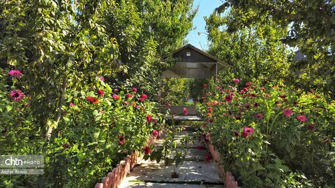 افتتاح باغ رستوران اشراف در اهر