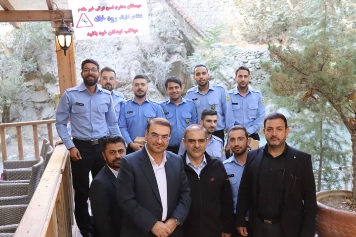 تجلیل از سربازان یگان حفاظت میراث‌فرهنگی، گردشگری و صنایع دستی البرز