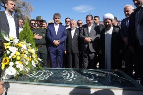 بارگاه شمس تبریزی خوی میزبان وزیر میراث‌فرهنگی