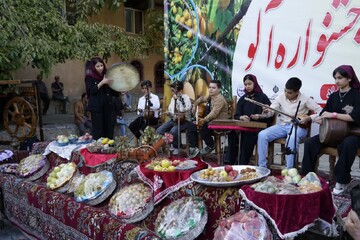 برگزاری جشنواره آلو در ماسوله غرب کشور
