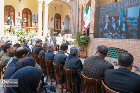 آیین افتتاح هم‌زمان ۲۶۸ پروژه گردشگری و بوتیک‌هتل ملوکانه توسط وزیر میراث‌فرهنگی، گردشگری و صنایع‌دستی