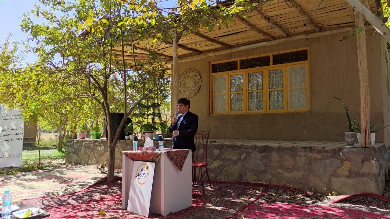 افتتاح «اقامتگاه بوم‌گردی دره خورشید» در روستای رباط سفید مشهد