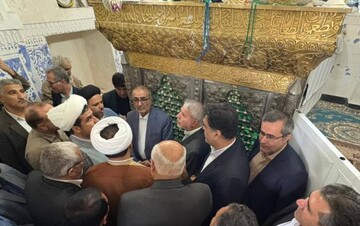 بازدید وزیر میراث‌فرهنگی از آستان مقدس امامزاده علی (ع) شهرستان چرام/ توجه ویژه به مرمت و صیانت از آثار تاریخی و مذهبی