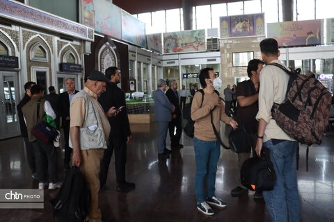 نخستین قطار گردشگری سرخس ویژه فعالان صنعت گردشگری خراسان رضوی