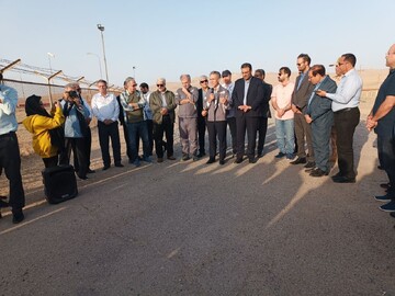 بازدید فعالان گردشگری خراسان رضوی از پالایشگاه گاز شهید هاشمی‌نژاد و منطقه گازی سرخس