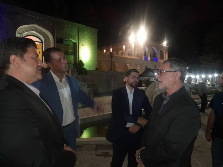 بازدید فرمانده سپاه امیرالمؤمنین (ع) ایلام از جشنواره و نمایشگاه «نان، سنت،طعم» به مناسبت هفته گردشگری