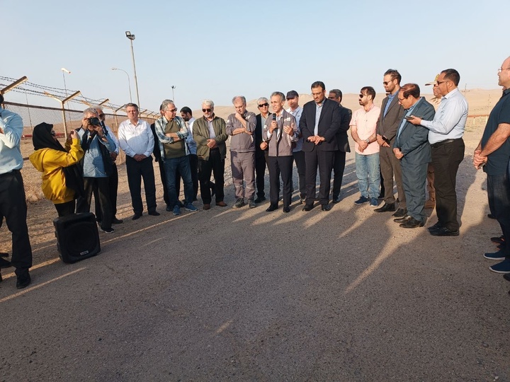 بازدید فعالان گردشگری خراسان رضوی از پالایشگاه گاز شهید هاشمی‌نژاد و منطقه گازی سرخس