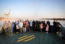 گشت دریایی گردشگری خانواده‌محور در خرمشهر