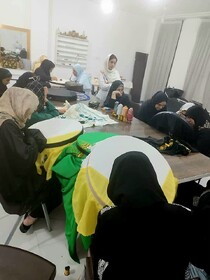 آموزش کمه‌دوزی به مناسبت هفته گردشگری در بندرماهشهر