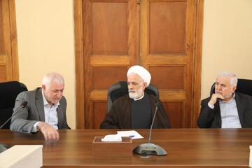 بررسی آخرین وضعیت مرمت عمارت مسعودیه در جلسه علی دارابی و مجید انصاری