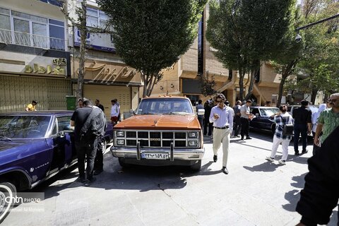 گردهمایی خودروهای کلاسیک در آخرین روز از هفته گردشگری اصفهان