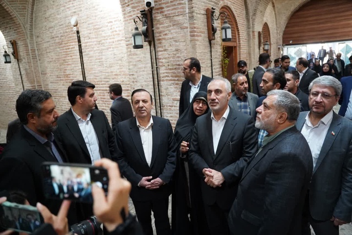 بازدید معاون رئیس‌جمهوری از بناهای تاریخی قزوین