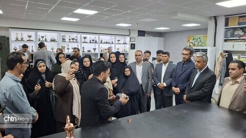 بازدید تخصصی روسا و کارشناسان صنایع‌دستی یزد از کارگاه‌های اصفهان