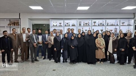 بازدید تخصصی روسا و کارشناسان صنایع‌دستی یزد از کارگاه‌های اصفهان