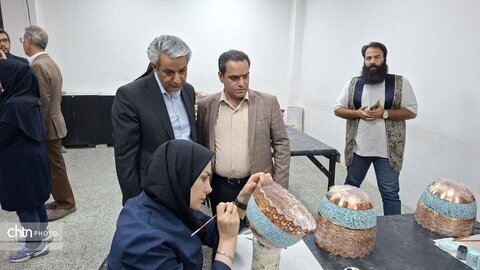 بازدید تخصصی روسا و کارشناسان صنایع‌دستی یزد از کارگاه‌های اصفهان