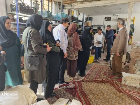 بازدید تخصصی روسا و کارشناسان صنایع‌دستی یزد از کارگاه‌های اصفهان