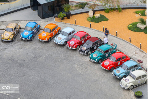 رالی تور گردشگری خانوادگی خودروهای تاریخی فولکس بیتل «ایران باشکوه» به مناسبت گرامیداشت هفته گردشگری