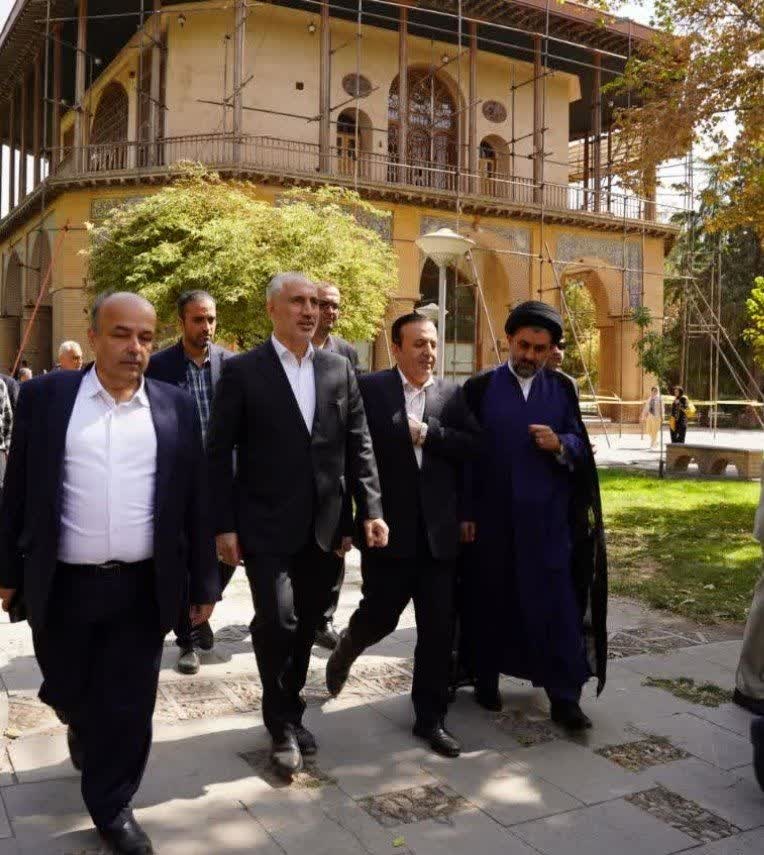 بازدید معاون رئیسجمهوری از بناهای تاریخی قزوین