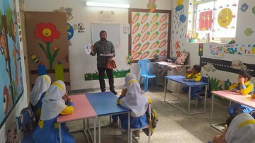 مسابقه نقاشی دانش‌آموزان در سرخه برگزار شد