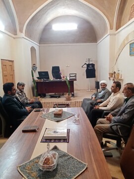 حمایت از سرمایه‌گذاران حوزه گردشگری در دیدار امام جمعه بشرویه با مسئول میراث‌فرهنگی