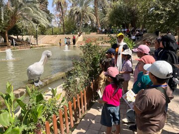 ماجراجویان کوچک در باغ و ارگ طبس؛ سفری کودکانه در دل تاریخ و طبیعت