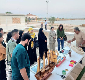 برگزاری کارگاه ماکت‌سازی کشتی در بندرماهشهر به مناسبت هفته گردشگری