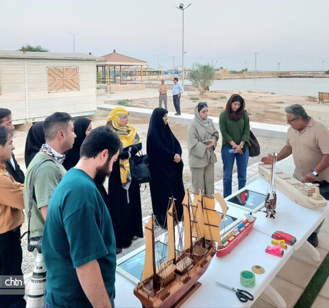 برگزاری کارگاه ماکتسازی کشتی در بندرماهشهر به مناسبت هفته گردشگری