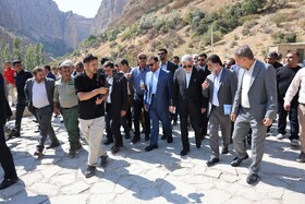 سپیدان، میزبان وزیر میراث فرهنگی ،گردشگری و صنایع دستی