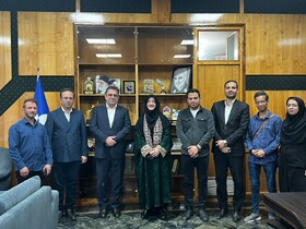 دیدار معاون صنایع‌دستی کشور با مدیرکل صداوسیمای مرکز خوزستان