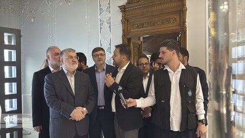 بازدید استاندار تهران خیابان سی تیر