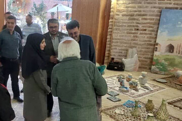 برگزاری نمایشگاه تخصصی صنایع‌دستی در شهرستان نطنز